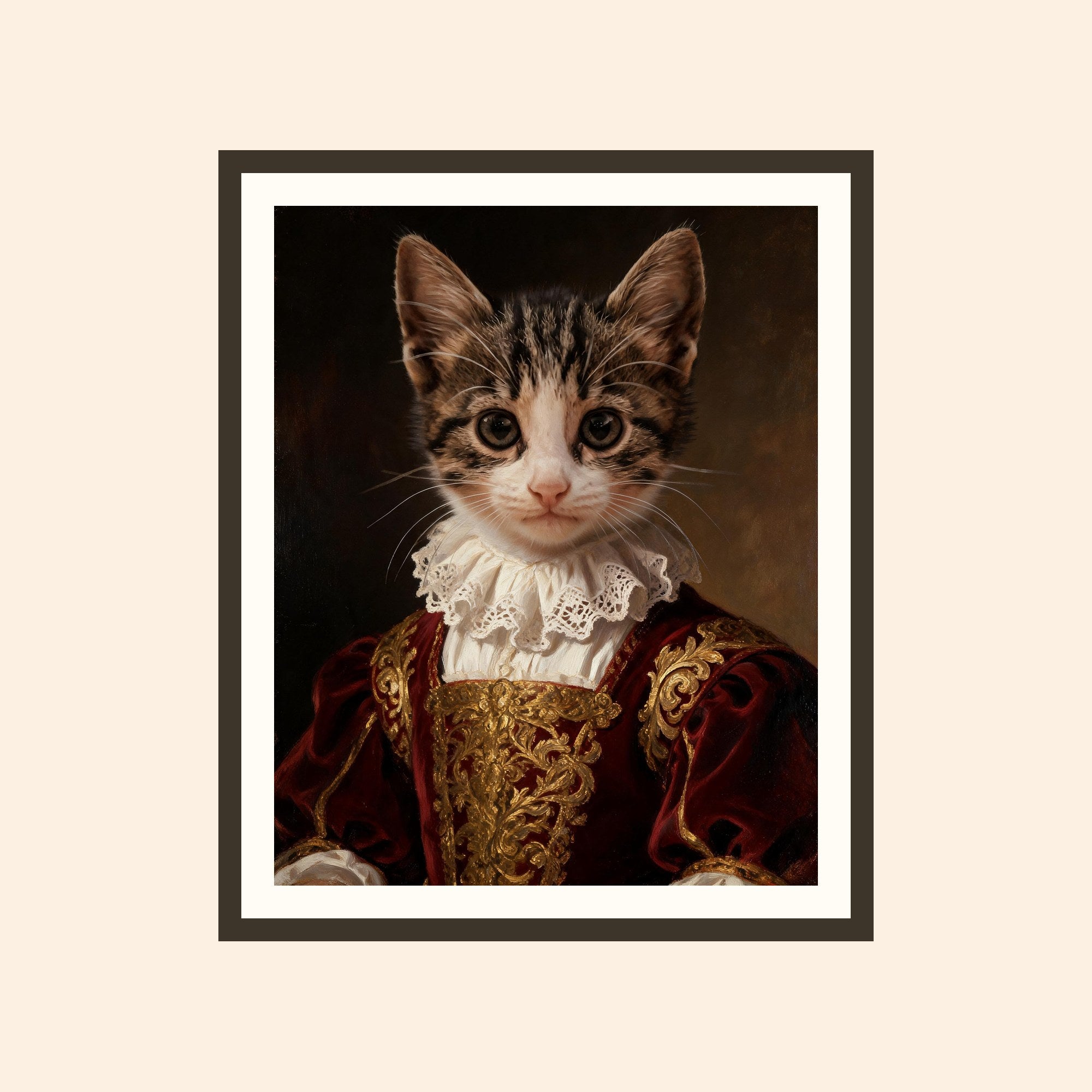 Le Portrait d'Apparat — portrait d'animal sur-mesure