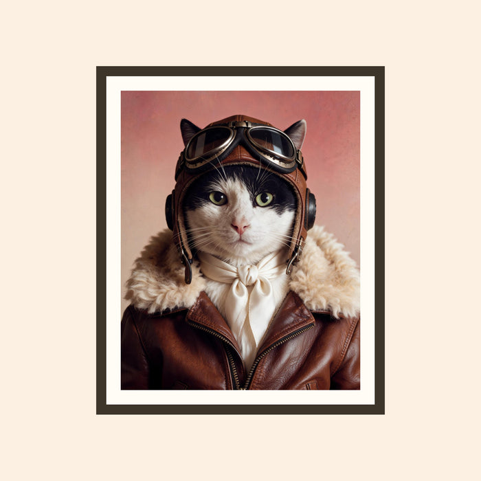 Portrait aviateur