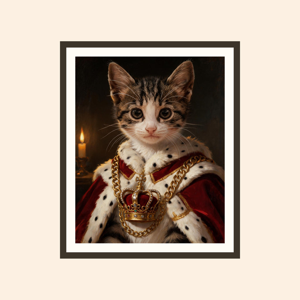 Le Portrait Royal — portrait d'animal sur-mesure