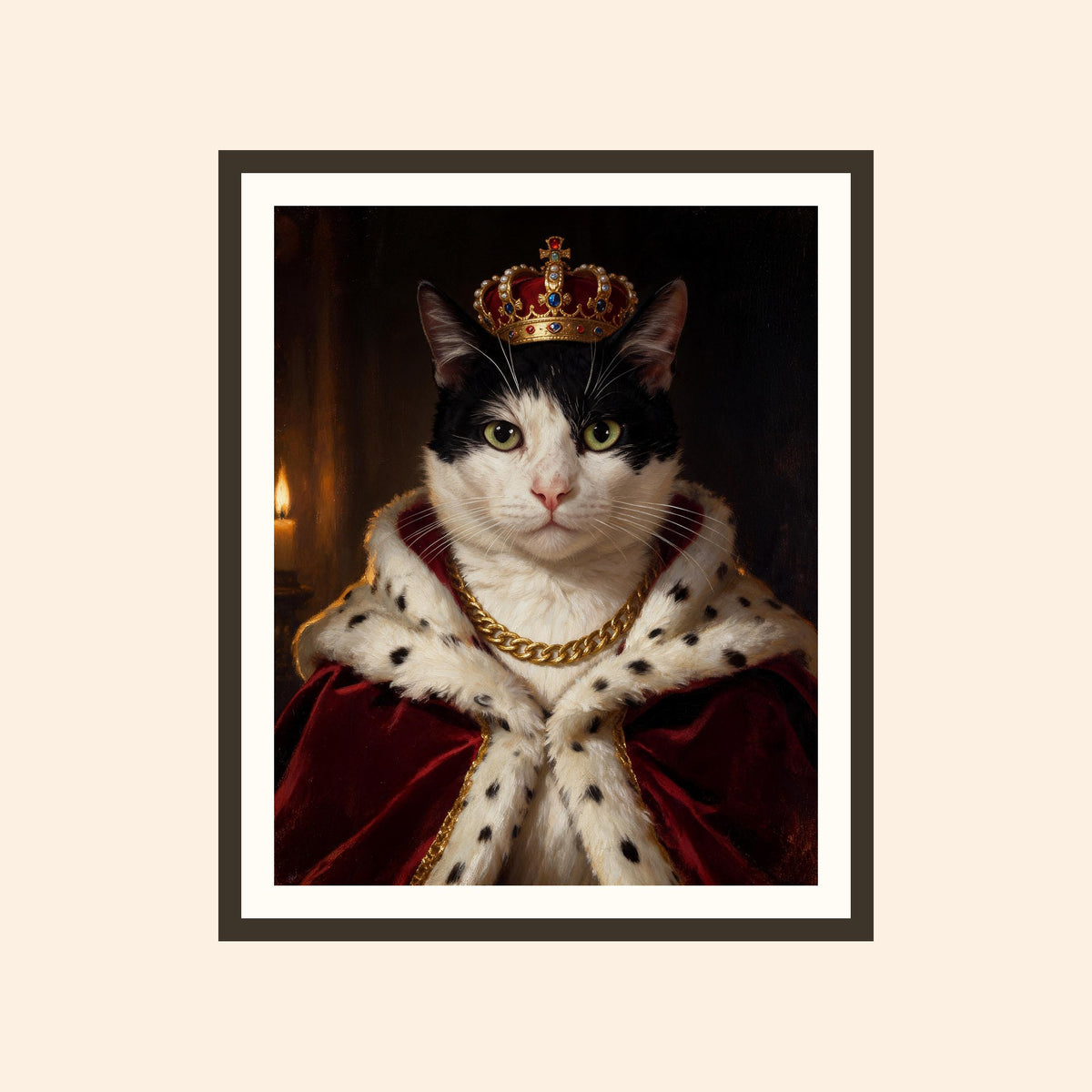 Le Portrait Royal — portrait d'animal sur-mesure — autre animal